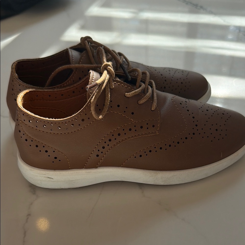 Brown Leather Men's Shoes